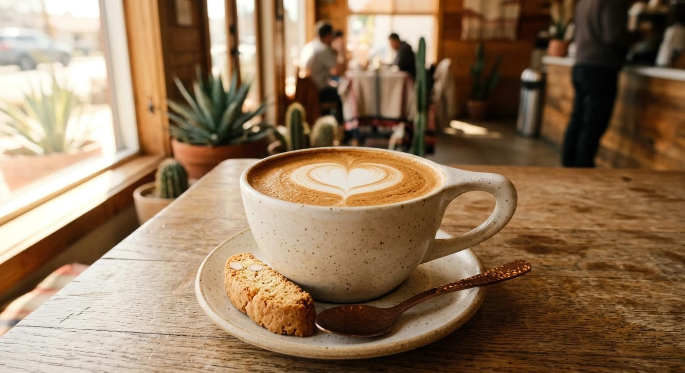 Coffee shop in Palm Springs