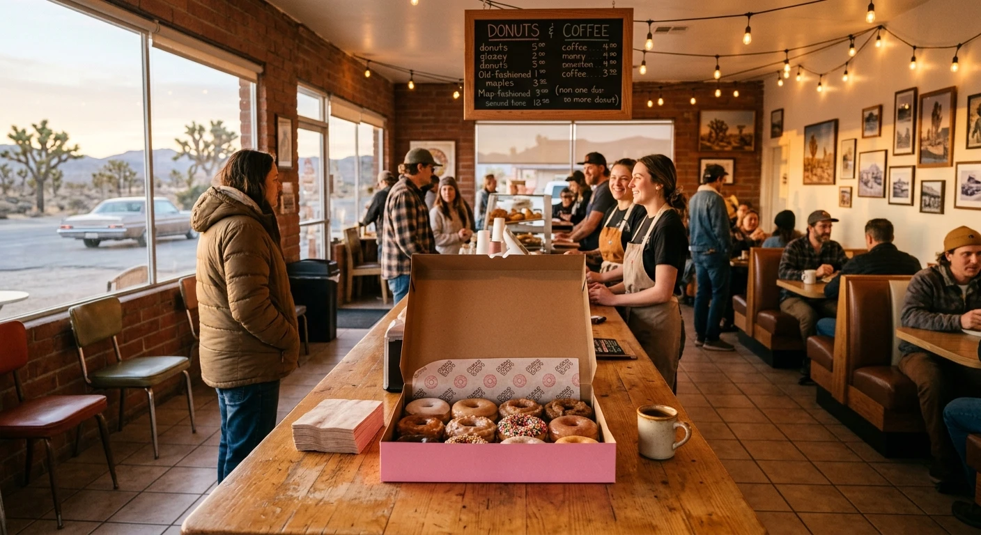 Donut shop in Palm Desert