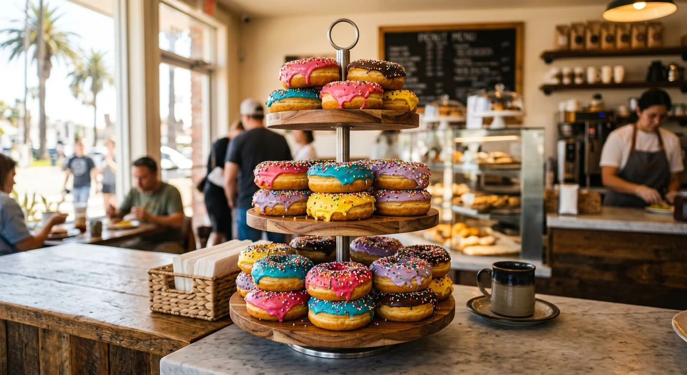 Donut shop in Palm Springs